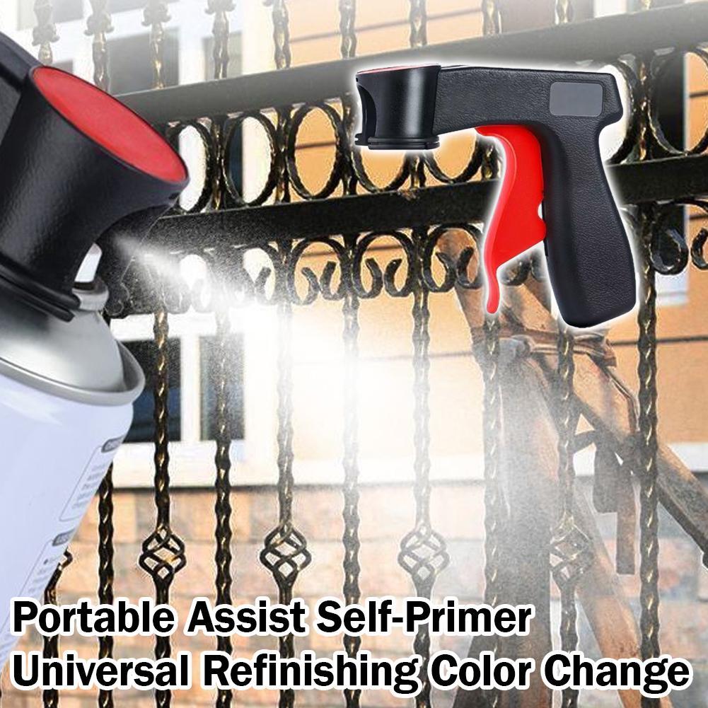 Spray Can Lacquer - Universal Spray Paint Handle Plastic Aerosol