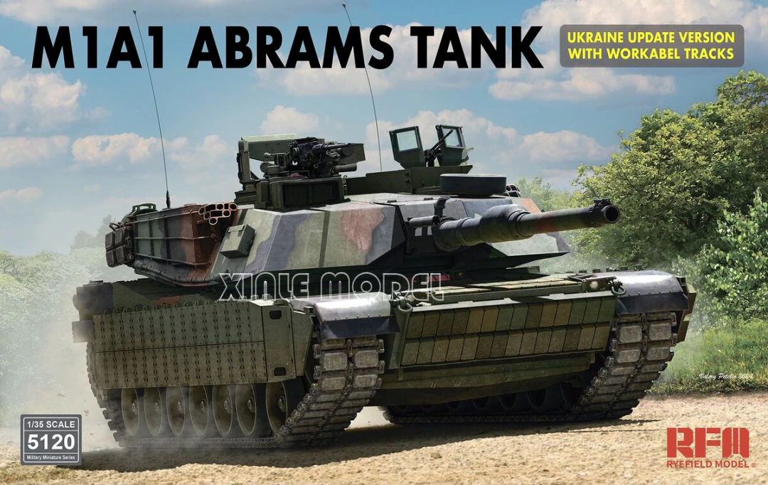 Model Kit Ukraine - Ryefield model plastic assembled tank model