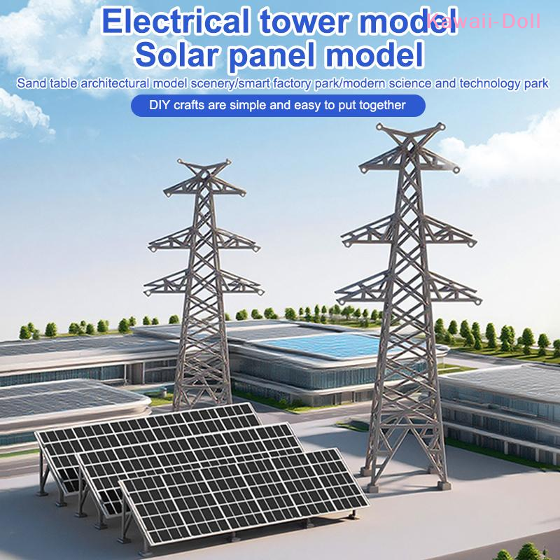 Model Kit Train - 1:100/1:150 ABS High Voltage Tower Modeling