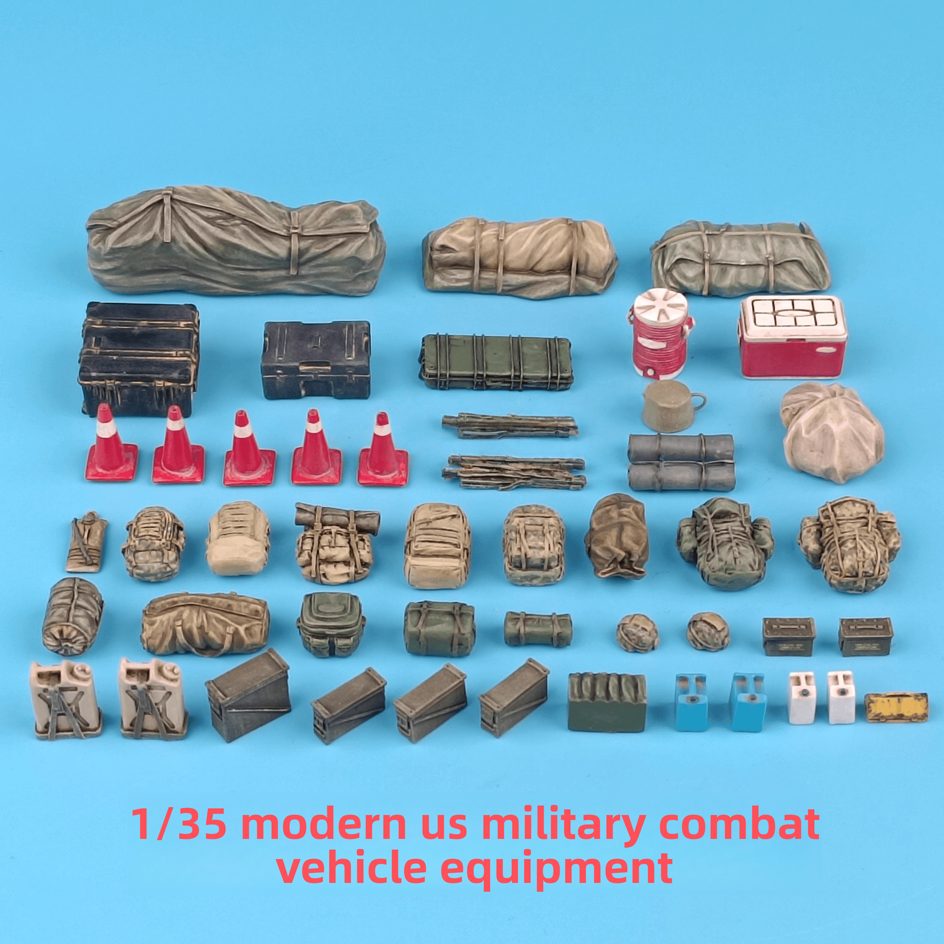 Model Kit Weapons - 1/35 Resin Model, GK， Model Assembly