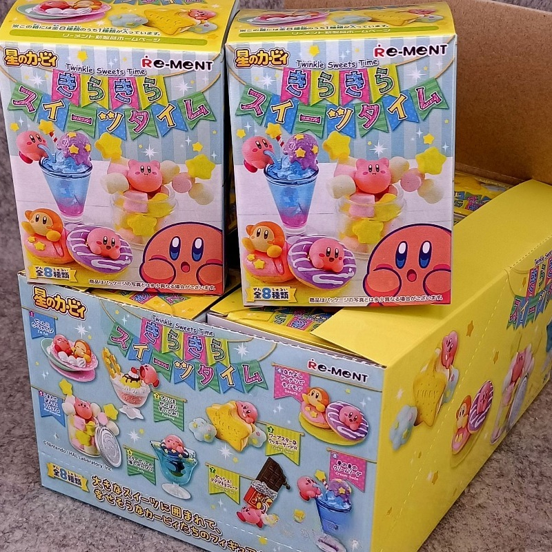 Model Kit Kirby - Anime Kirby Tea Dessert Ice Cream