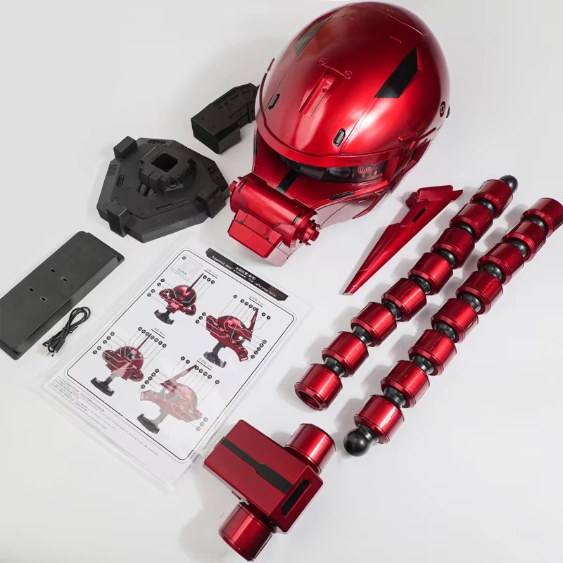 Mega Man X Model Kit - Anime Red ZAKU Warrior Helmet Mobile