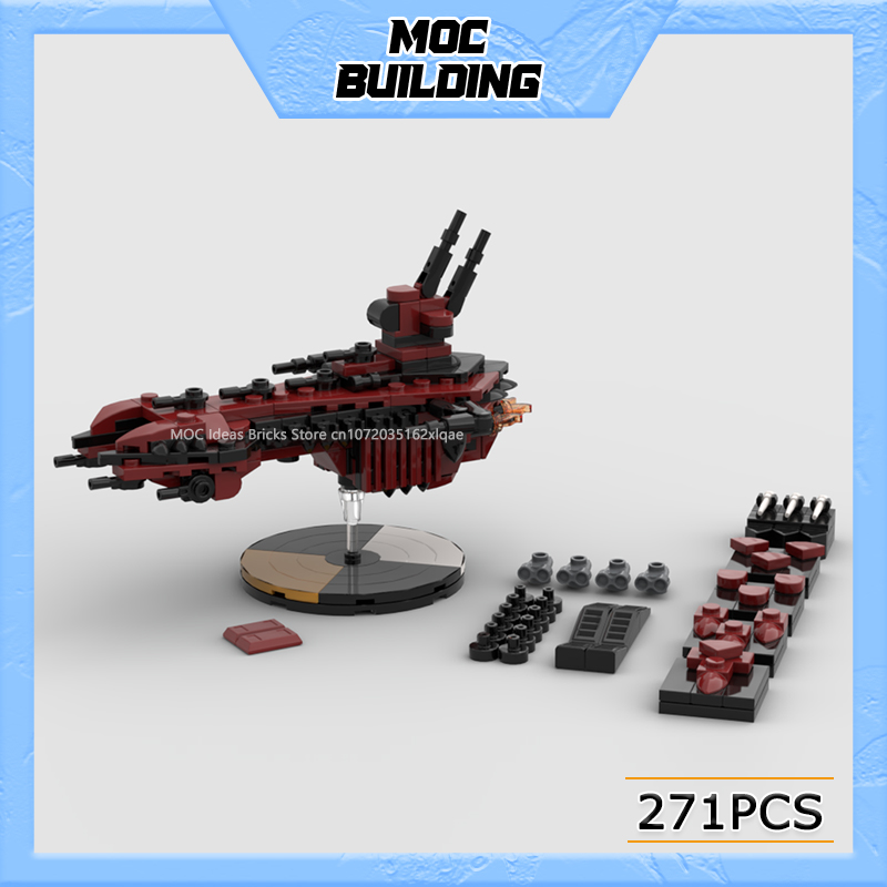 Model Kit Battleship - MOC Building Blocks Space Movie Series