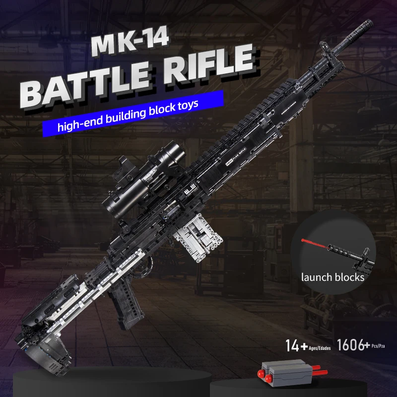 Military MK14 Battle Rifle Sim - огляд і ціна Model Kit Weapons