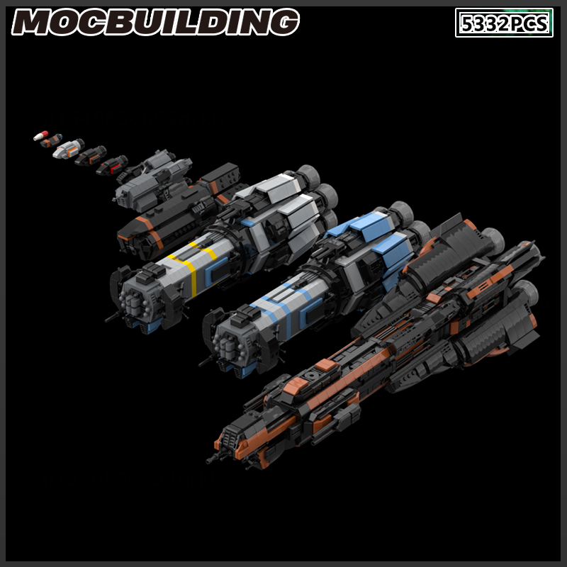 MOC Building Block Space Ship  - огляд і ціна Model Kit Battleship