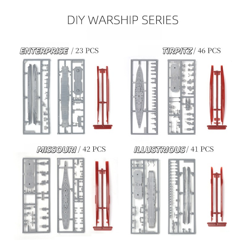 1/2000 Aircraft Carrier USS Ne - огляд і ціна Model Kit Battleship