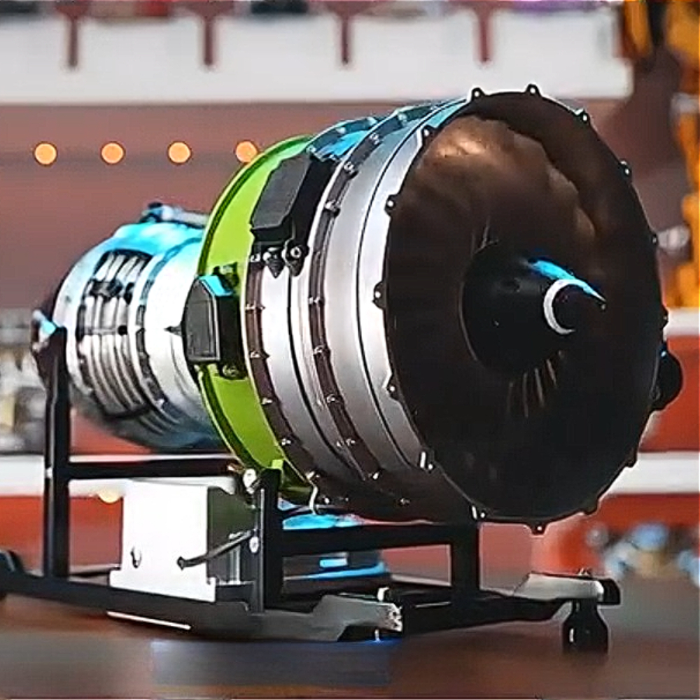 TECHING 1/10 Metal Jet Turbine - огляд і ціна Model Kit Jet Engine
