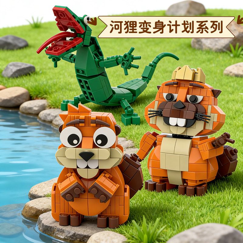 Beaver Transformation Plan Tom - огляд і ціна Model Kit Lizard