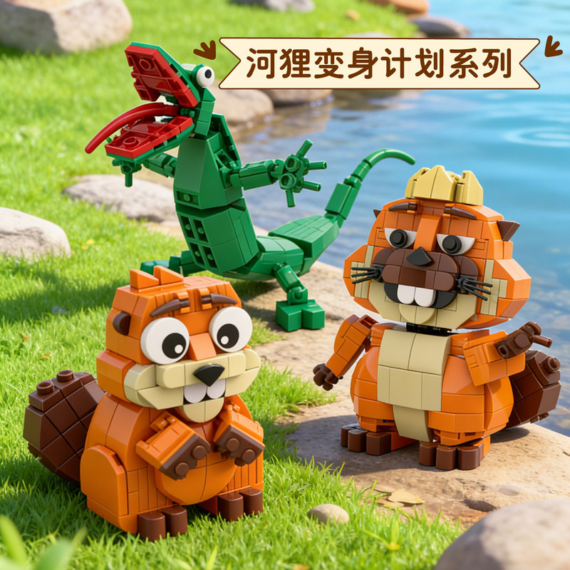 Beaver Transformation Plan Tom - огляд і ціна Model Kit Lizard