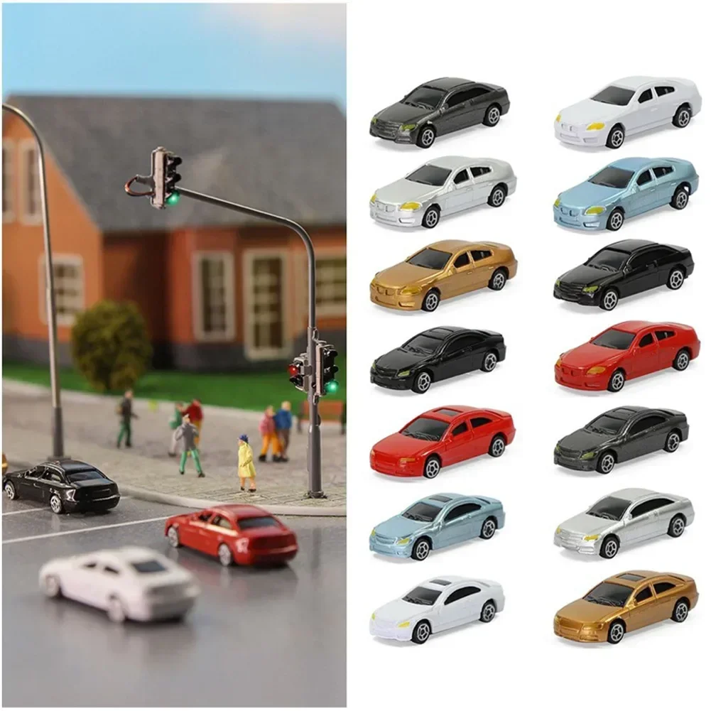 50PCS Model Cars 1:160 N Scale - огляд і ціна Model Kit Train