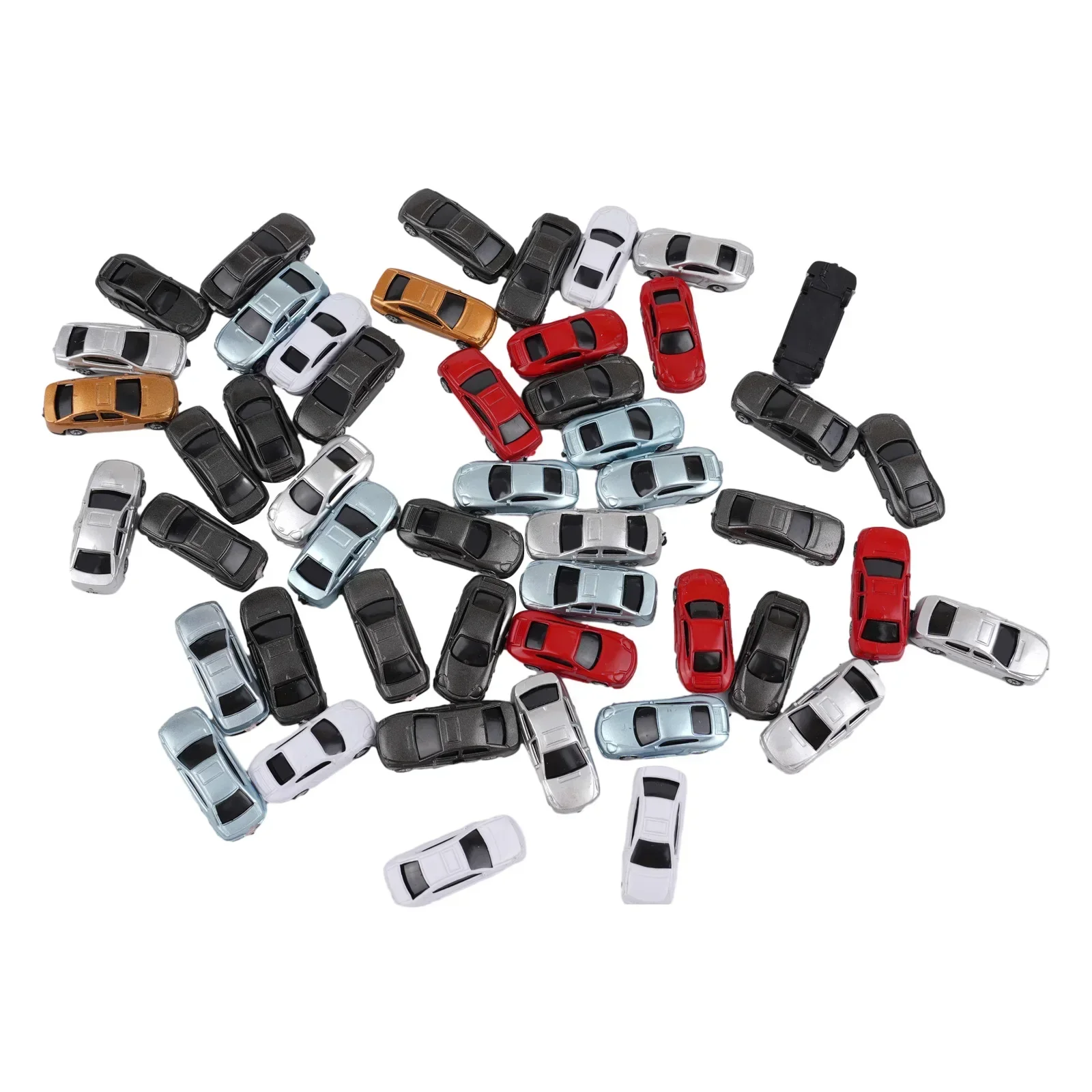 50PCS Model Cars 1:160 N Scale - огляд і ціна Model Kit Train