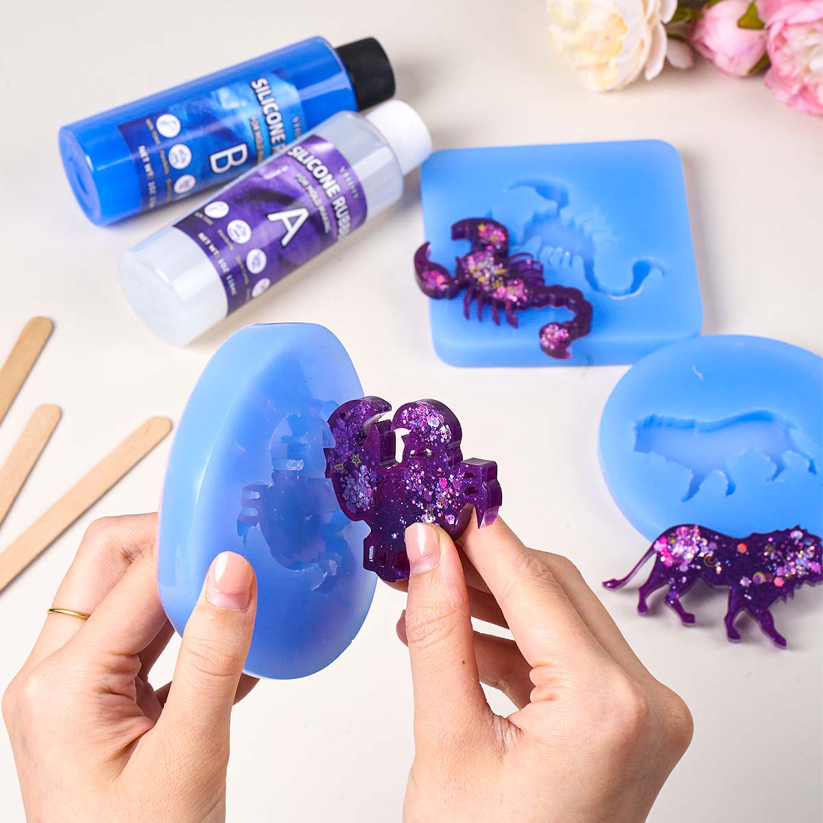 118ml/296ml Silicone Mold Maki - огляд і ціна Resin Kit Cast