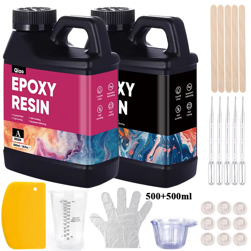500ml 1000ml Easy Mixing Epoxy - огляд і ціна Resin Kit Cast