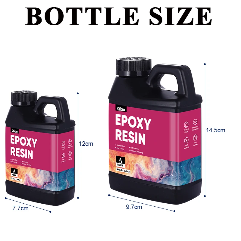 500ml 1000ml Easy Mixing Epoxy - огляд і ціна Resin Kit Cast