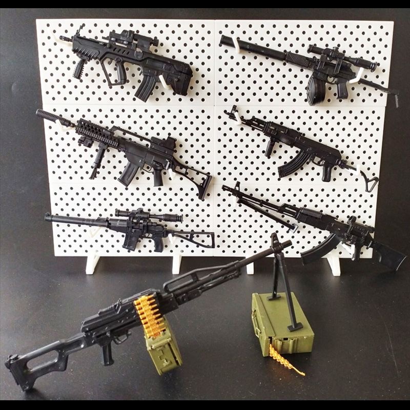 1/6 Assemble Gun Model Machine - огляд і ціна Model Kit Weapons