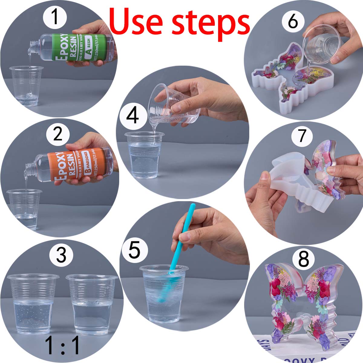1:1 Ratio Epoxy Resin Kit Anti - огляд і ціна Resin Kit Cast