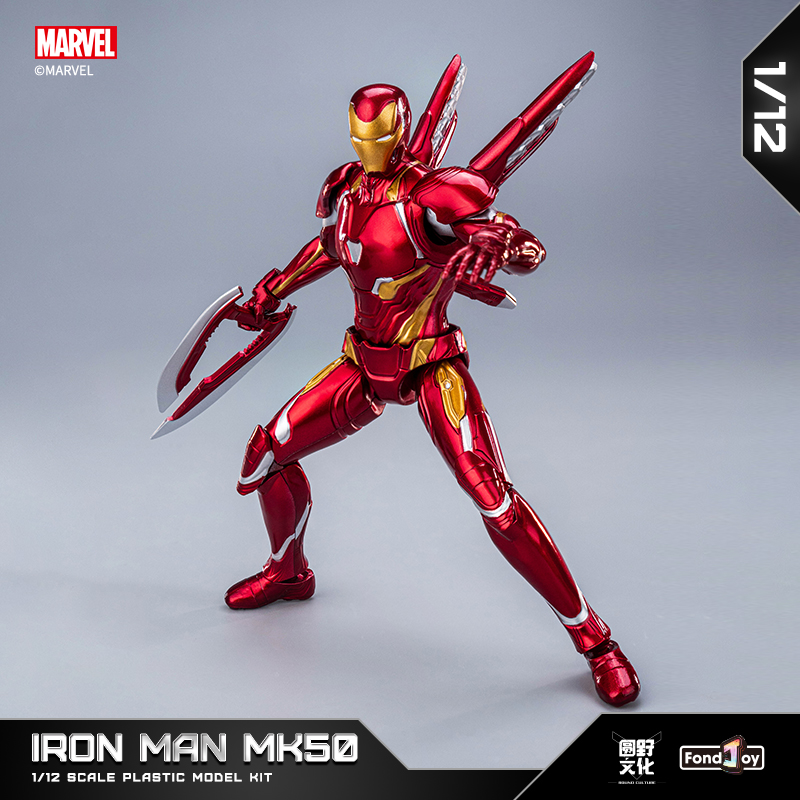 Original FondJoy Iron Man Tony - огляд і ціна Mega Man X Model Kit