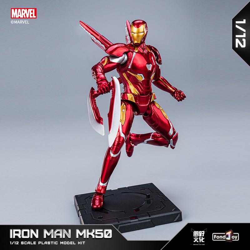 Original FondJoy Iron Man Tony - огляд і ціна Mega Man X Model Kit