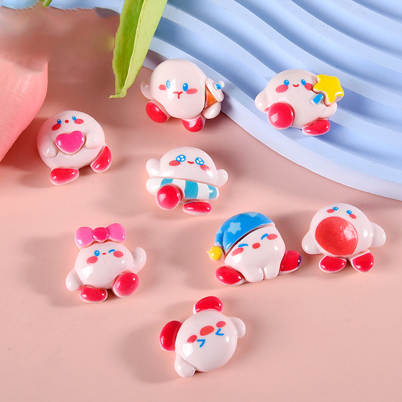 8Pcs/Set Cartoon Star Kirby Cu - огляд і ціна Model Kit Kirby