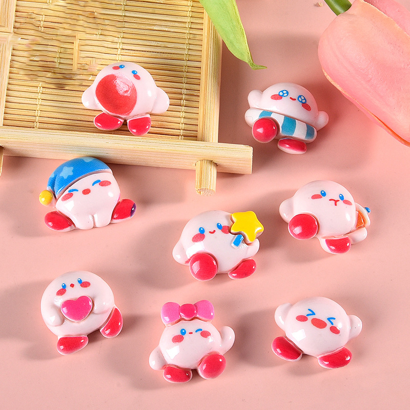 8Pcs/Set Cartoon Star Kirby Cu - огляд і ціна Model Kit Kirby