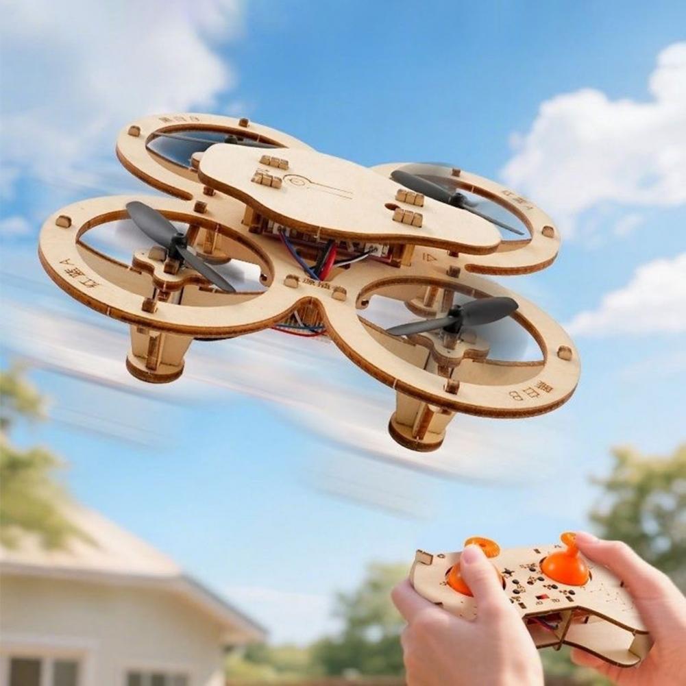 Rc Drone Toy Wooden Drone Puzz - огляд і ціна Model Kit Motor