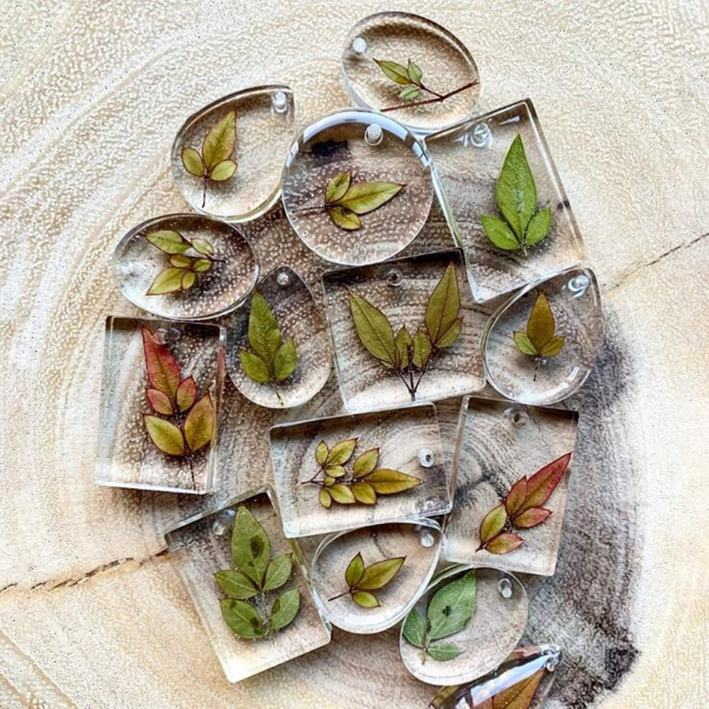 20Pcs/Set DIY Keychain Pendant - огляд і ціна Resin Kit Cast
