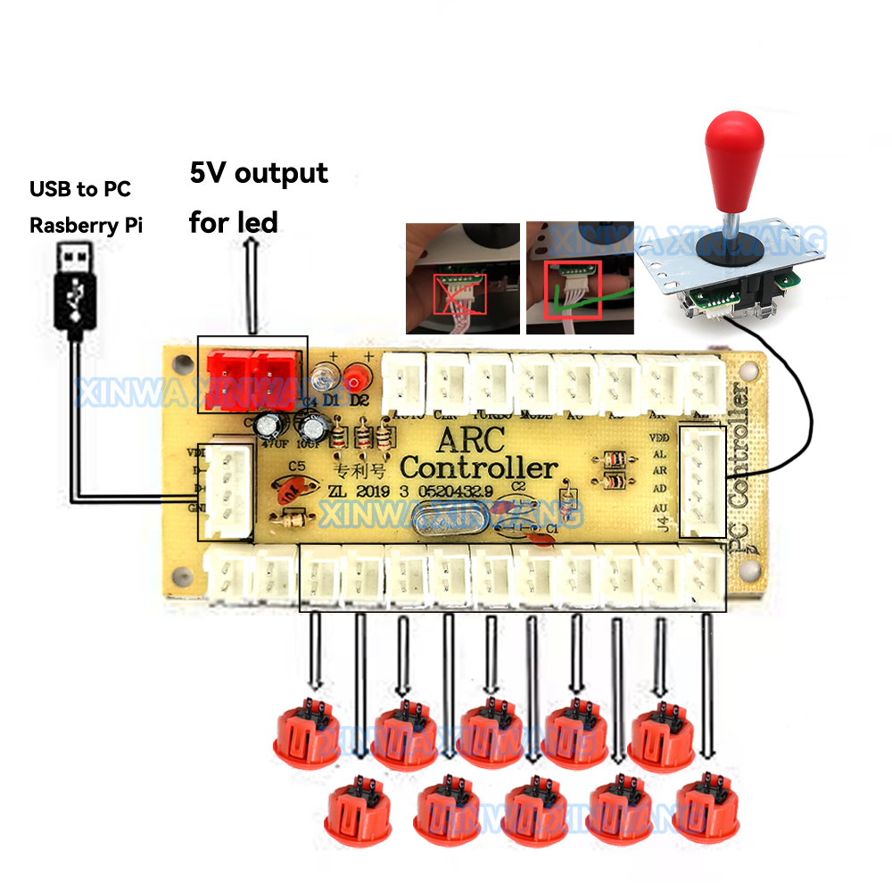 Copy SANWA Game Machine Arcade - огляд і ціна Model Kit Zero