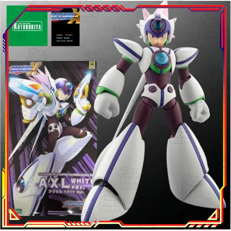 Kotobukiya Mega Man X Axl Norm - огляд і ціна Mega Man X Model Kit
