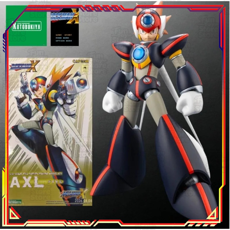 Kotobukiya Mega Man X Axl Norm - огляд і ціна Mega Man X Model Kit