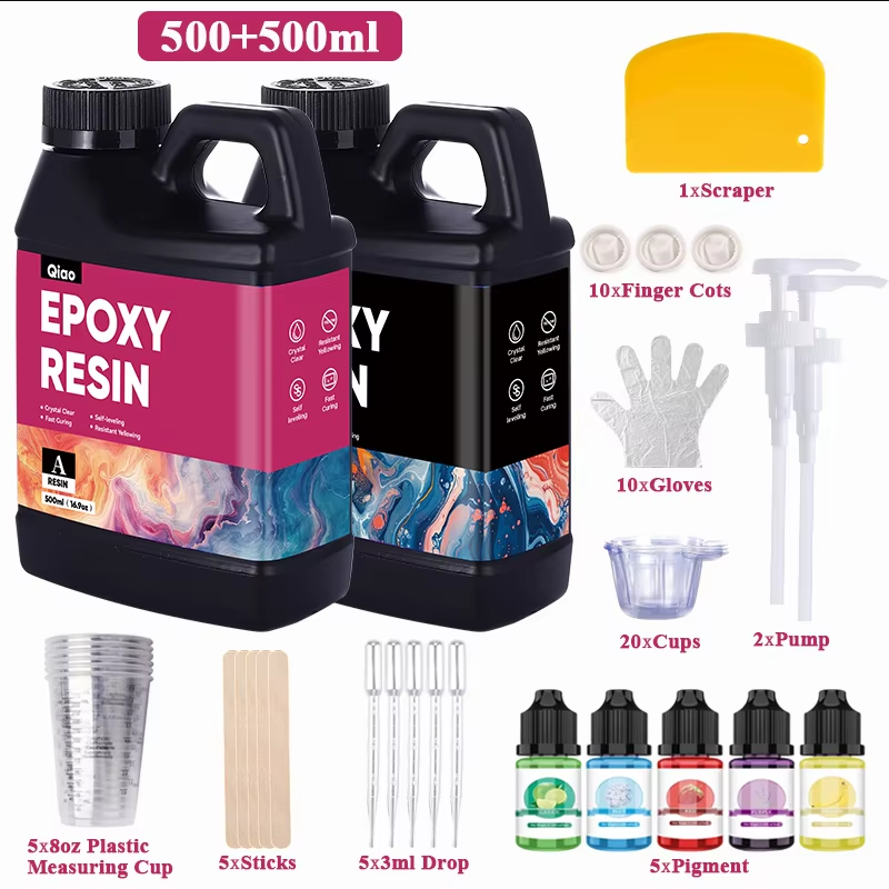 500ml/1000ml Epoxy Resin Kit C - огляд і ціна Resin Kit Cast