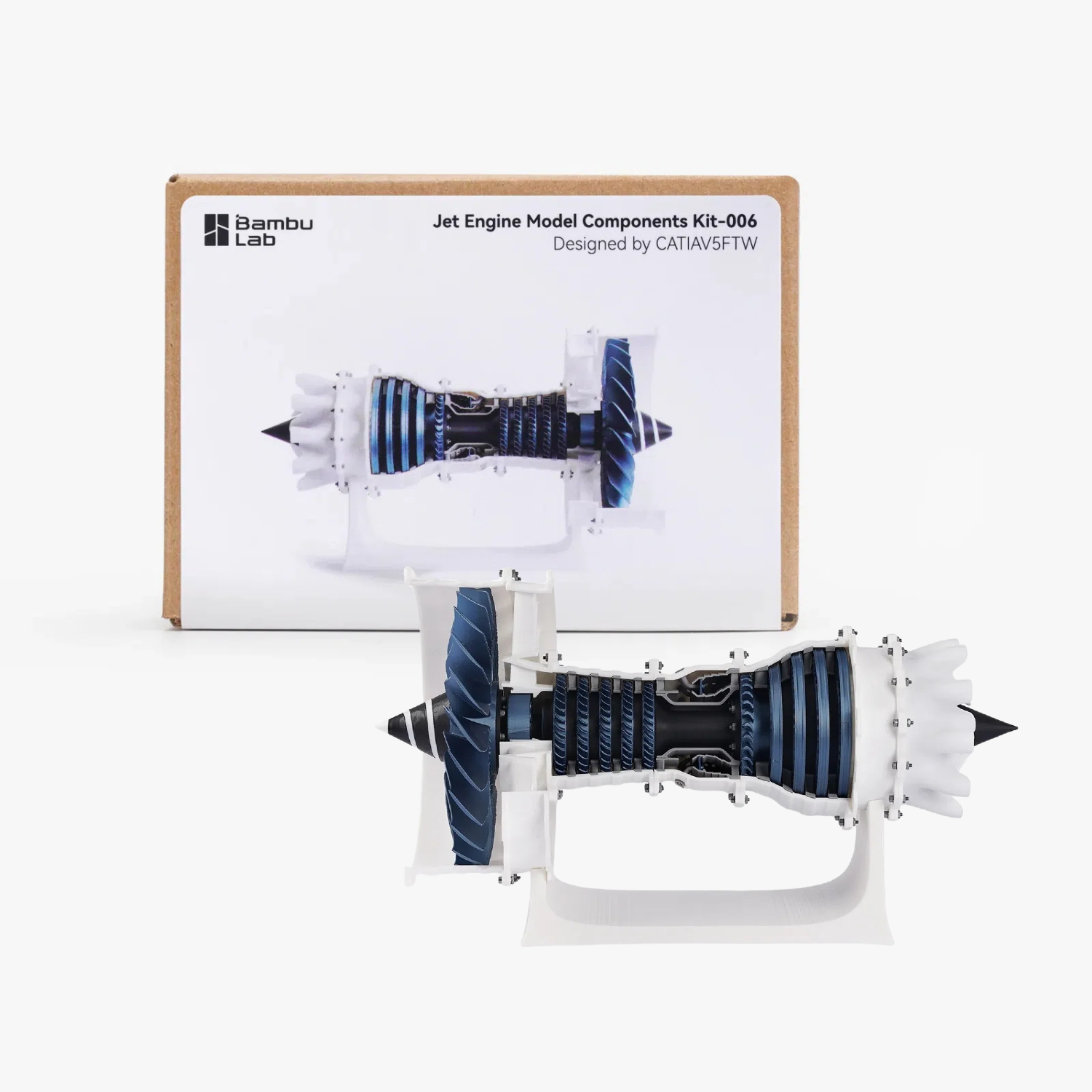 For Bambu Lab Jet Engine Model - огляд і ціна Model Kit Jet Engine