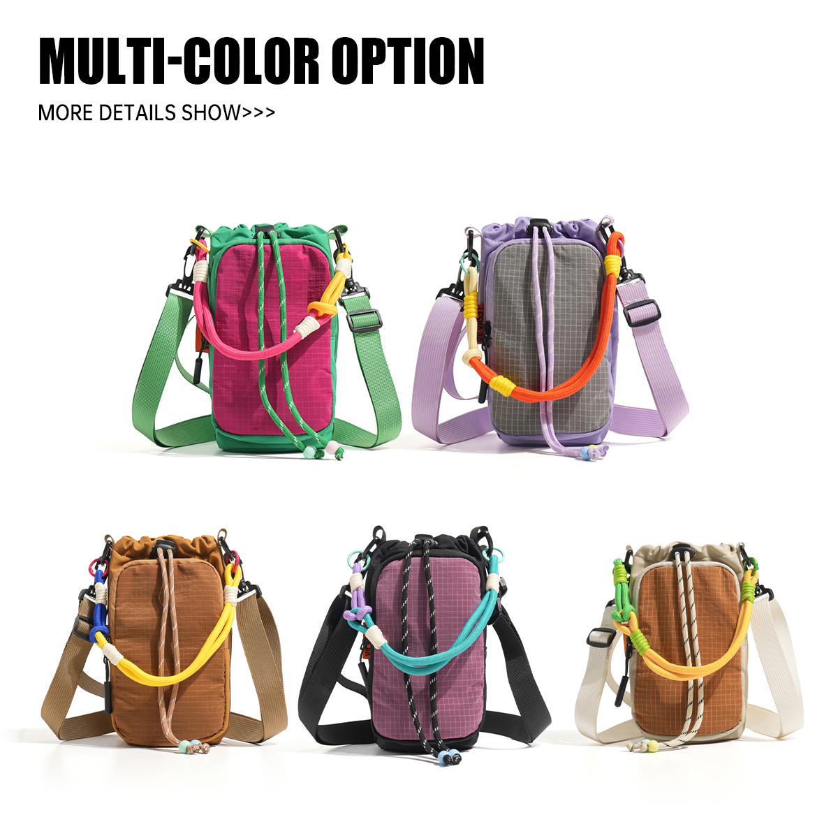 Dopamine Crossbody Water Bottl - огляд і ціна Model Kit Mobil