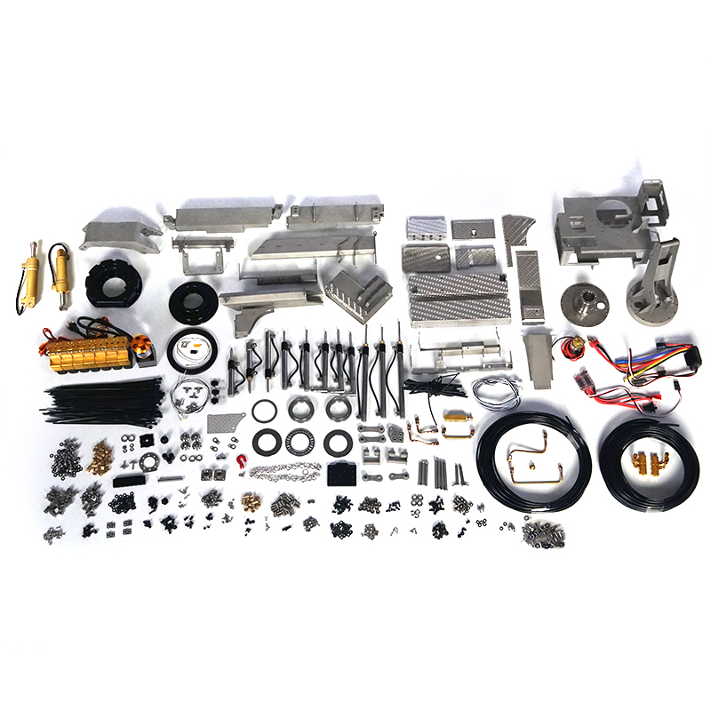 LESU RC Parts Hydraulic Crane  - огляд і ціна Model Kit Motor