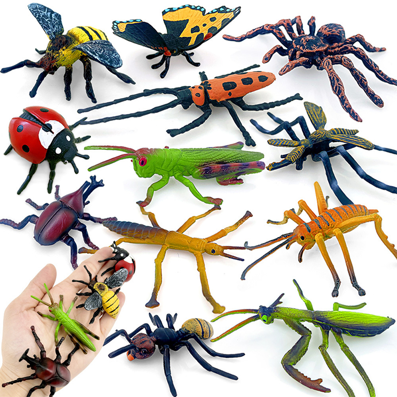 12pcs Wild Insect Animals Mode - огляд і ціна Model Kit Lizard