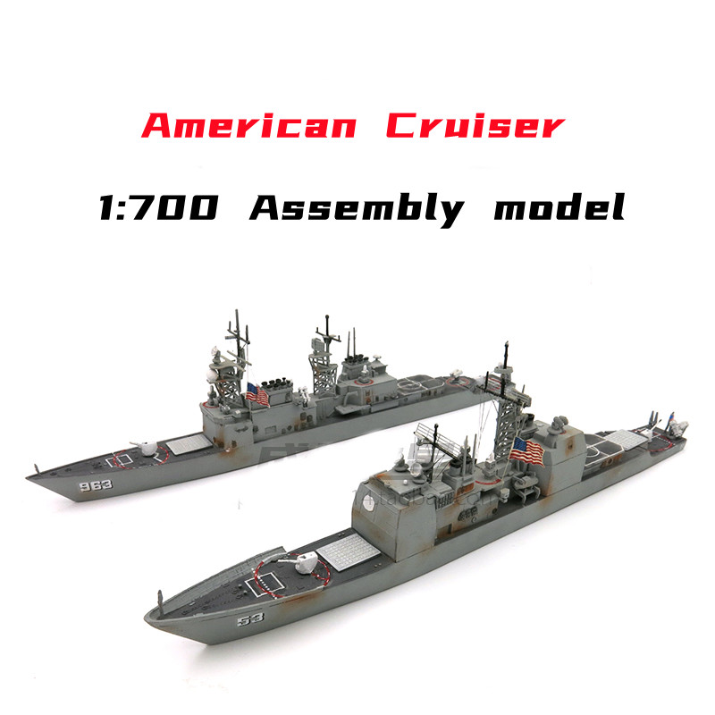 1/700 American Missile Cruiser - огляд і ціна Model Kit Battleship
