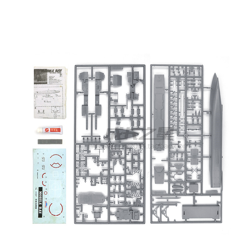 1/700 American Missile Cruiser - огляд і ціна Model Kit Battleship