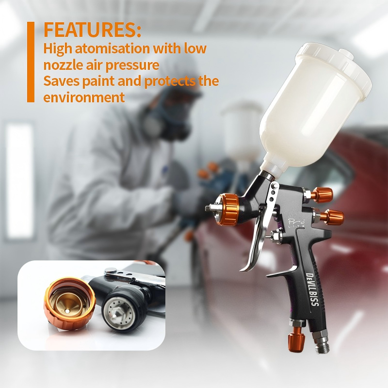 SRl HVLP Spray Gun 0.8/1.0/1.2 - огляд і ціна Spray Can Lacquer