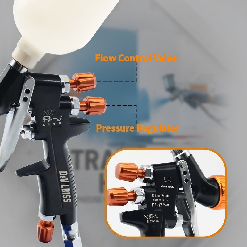 SRl HVLP Spray Gun 0.8/1.0/1.2 - огляд і ціна Spray Can Lacquer