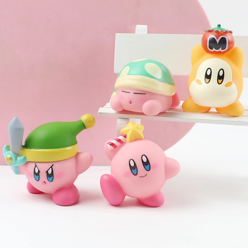 8pcs/Set Games Star Kirby Anim - огляд і ціна Model Kit Kirby