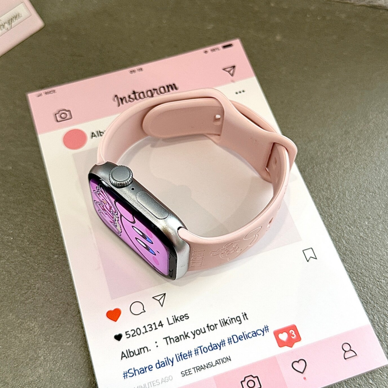 Cute Kirby Apple Pink Watch Ba - огляд і ціна Model Kit Kirby