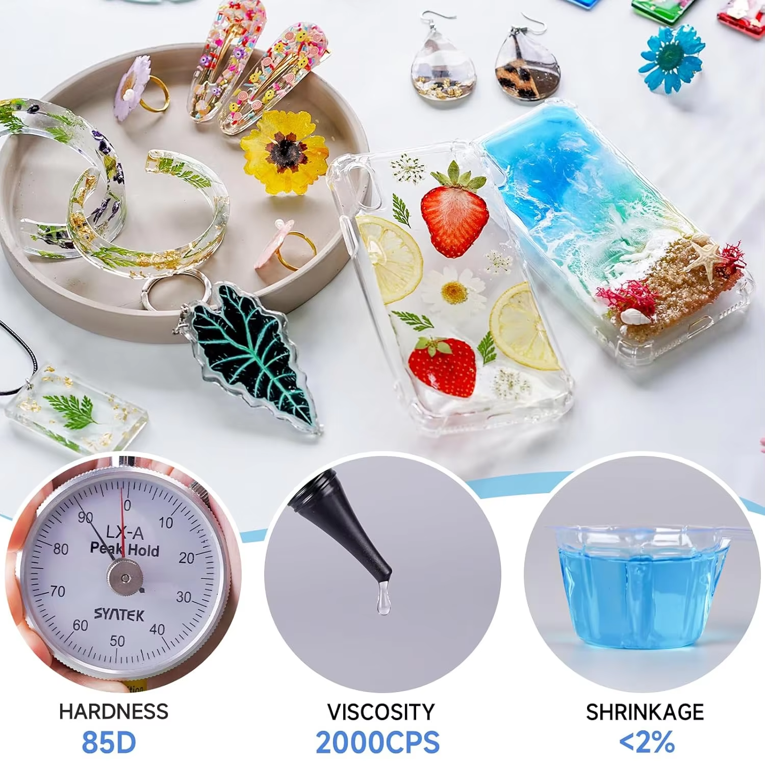 UV Resin Crystal Clear Ultravi - огляд і ціна Resin Kit Cast