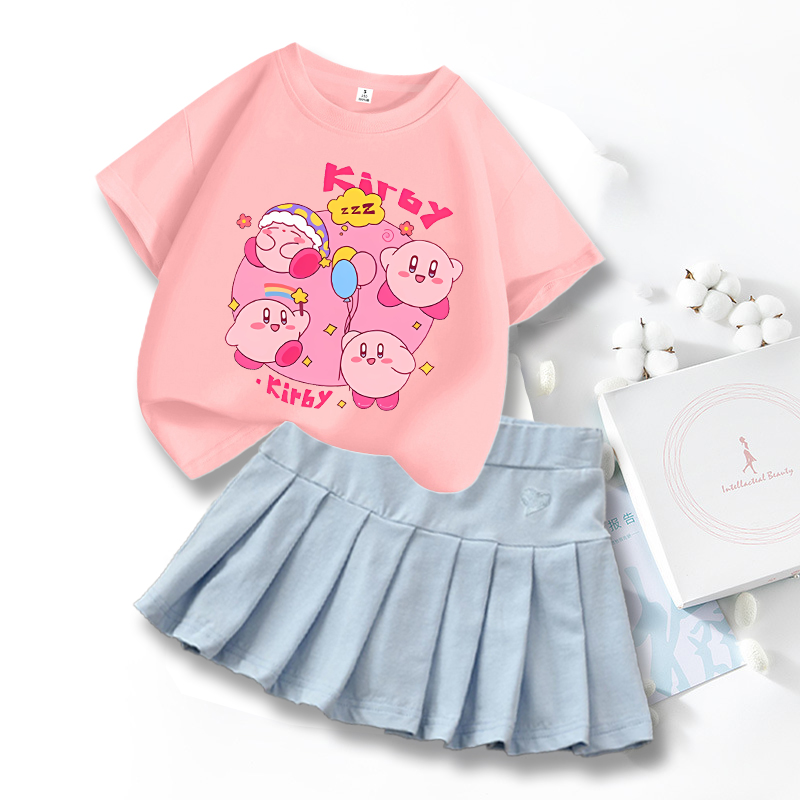 Kirbys T-shirt Skirts Set Cute - огляд і ціна Model Kit Kirby