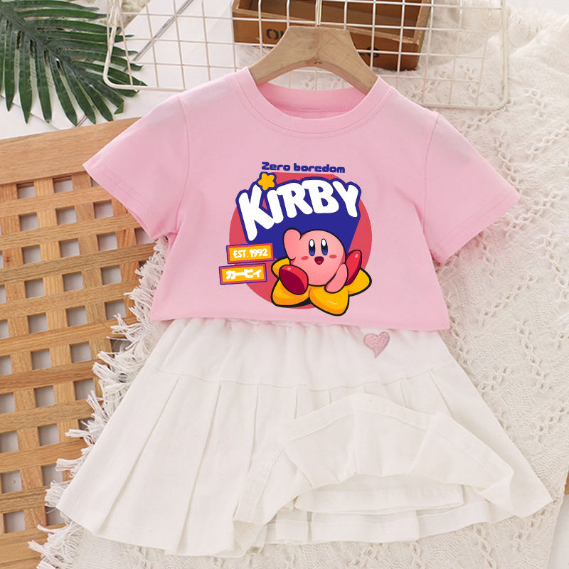 Kirbys T-shirt Skirts Set Cute - огляд і ціна Model Kit Kirby