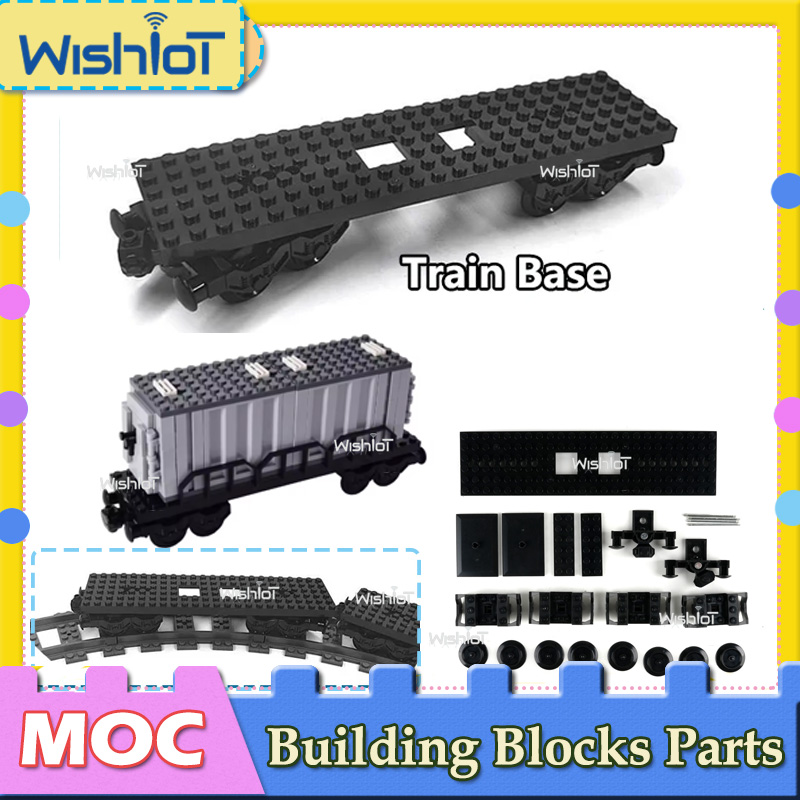 City Train Track Base MOC Buil - огляд і ціна Model Kit Train