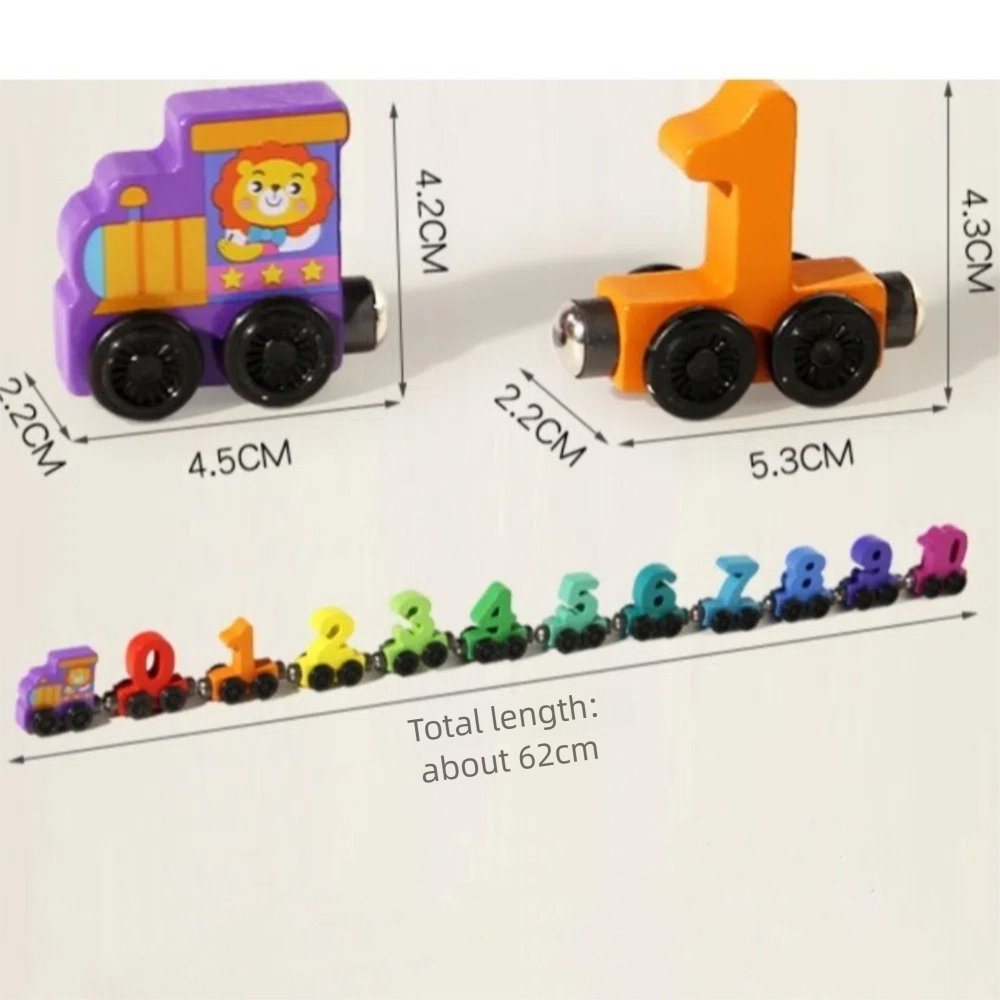 1set 0-10 Number Digital Train - огляд і ціна Model Kit Train