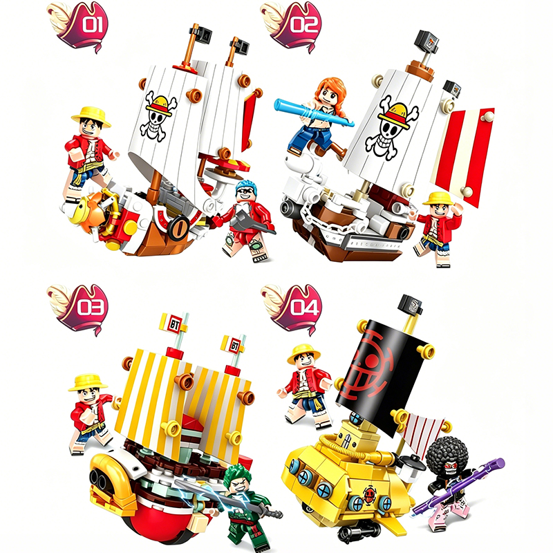 One Piece Thousand Sunny Going - огляд і ціна Model Kit One Piece Going Merry