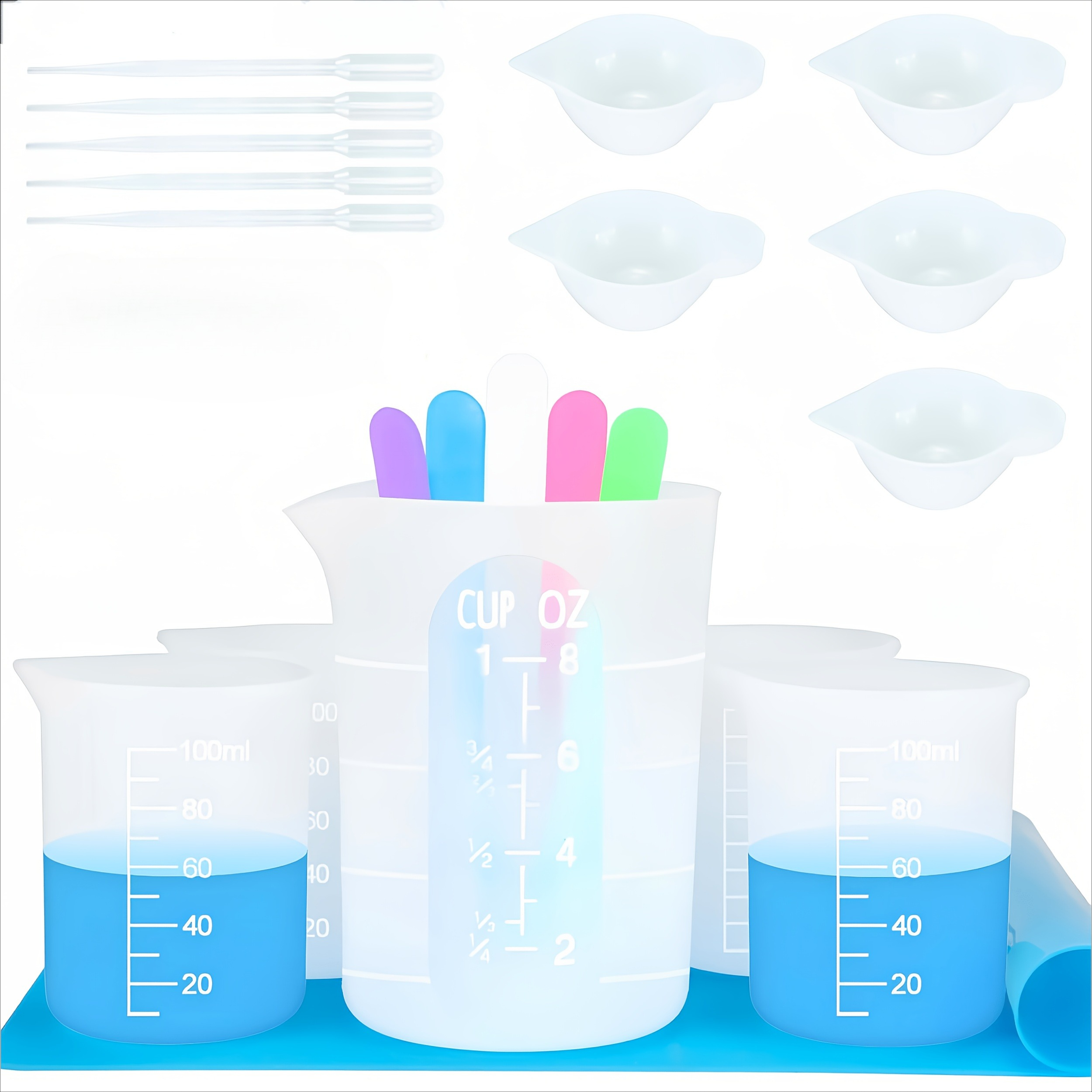 21pcs/Set Silicone Resin Casti - огляд і ціна Resin Kit Cast