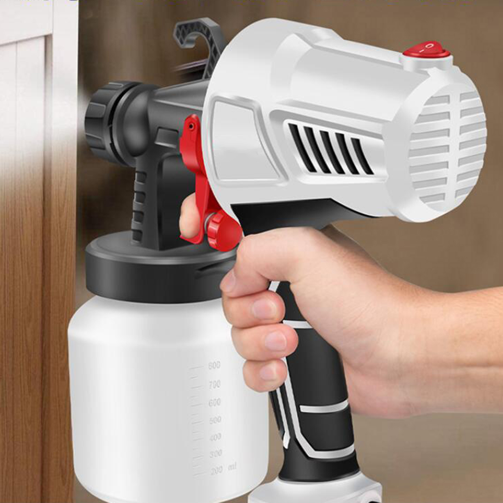 800ml Plastic Electric Spray G - огляд і ціна Spray Can Lacquer