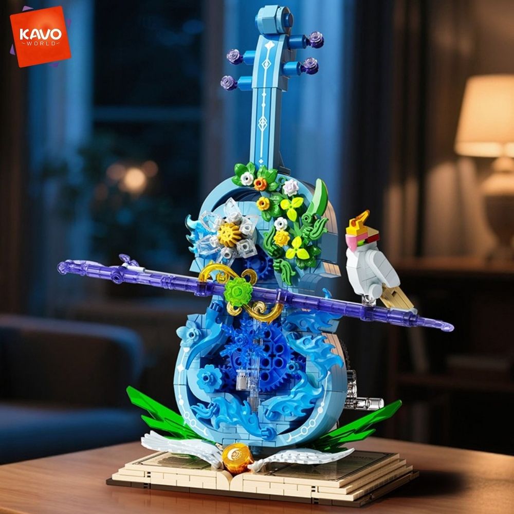 KAVOWORLD 783pcs Dreamy Blue V - огляд і ціна Model Kit In Era