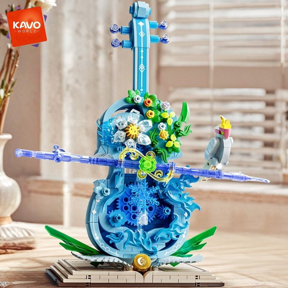 KAVOWORLD 783pcs Dreamy Blue V - огляд і ціна Model Kit In Era
